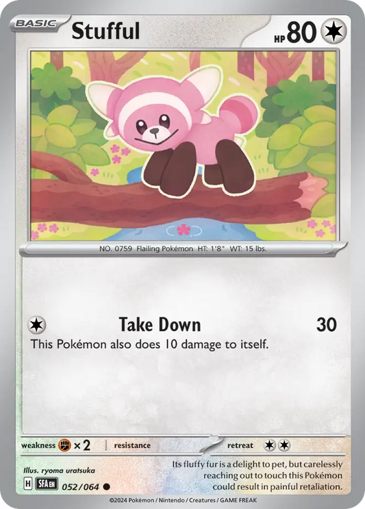 Stufful - 52/64 - Normal - NM - Common - Shrouded Fable