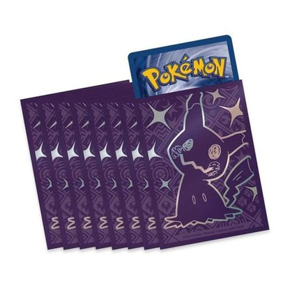 Pokemon TCG: Paldean Fates Trainer Box Card Sleeves - Mimikyu (65 Pack) - Pokemon International Card Sleeves