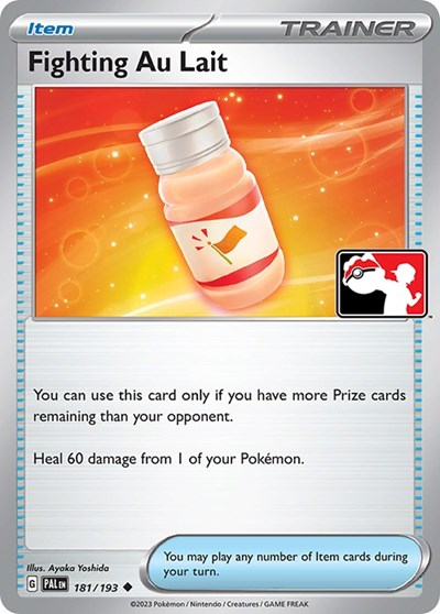 Fighting Au Lait - 181/193 - Holofoil - NM - Uncommon - Prize Pack Series One