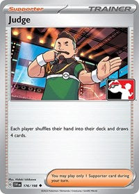 Judge - 176/198 - Holofoil - NM - Uncommon - Prize Pack Series One
