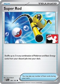 Super Rod - 188/193 - Holofoil - NM - Common - Prize Pack Series One