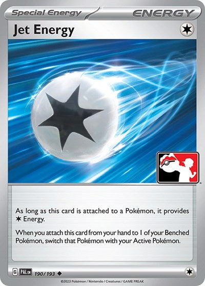 Jet Energy - 190/193 - Holofoil - NM - Uncommon - Prize Pack Series One