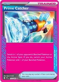 Prime Catcher - 157/218 - Holofoil - NM - ACE SPEC Rare - SV05: Temporal Forces
