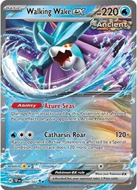 Walking Wake ex - 050/162 - Holofoil - NM - Double Rare - SV05: Temporal Forces