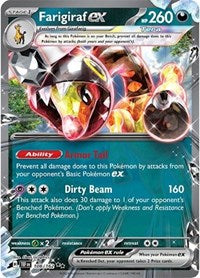 Farigiraf ex - 108/162 - Holofoil - NM - Double Rare - SV05: Temporal Forces
