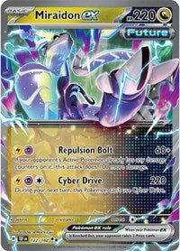 Miraidon ex - 122/218 - Holofoil - NM - Double Rare - SV05: Temporal Forces