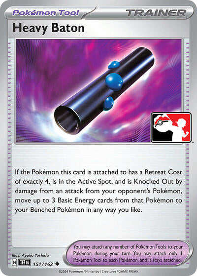 Heavy Baton - 151/162 - Holofoil - NM - Uncommon - Prize Pack Series One