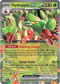 Hydrapple ex - 14/142 - Holofoil - NM - Double Rare - Stellar Crown