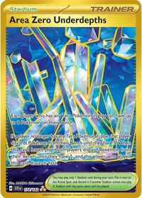 Area Zero Underdepths - 174/142 - Holofoil - NM - Hyper Rare - Stellar Crown