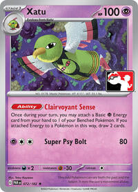 Xatu - 72/182 - Holofoil - NM - Rare - Prize Pack Series One