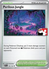 Perilous Jungle - 156/162 - Holofoil - NM - Uncommon - Prize Pack Series One