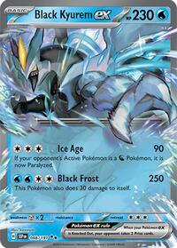 Black Kyurem ex - 048/191 - Holofoil - NM - Double Rare - SV08: Surging Sparks