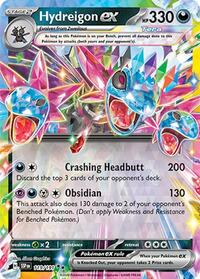 Hydreigon ex - 119/191 - Holofoil - NM - Double Rare - Surging Sparks