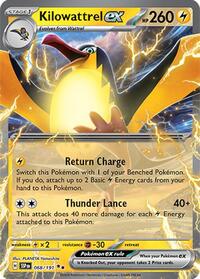 Kilowattrel ex - 68/252 - Holofoil - NM - Double Rare - SV08: Surging Sparks