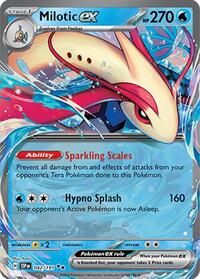Milotic ex - 042/191 - Holofoil - NM - Double Rare - SV08: Surging Sparks