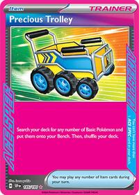 Precious Trolley - 185/252 - Holofoil - NM - ACE SPEC Rare - SV08: Surging Sparks
