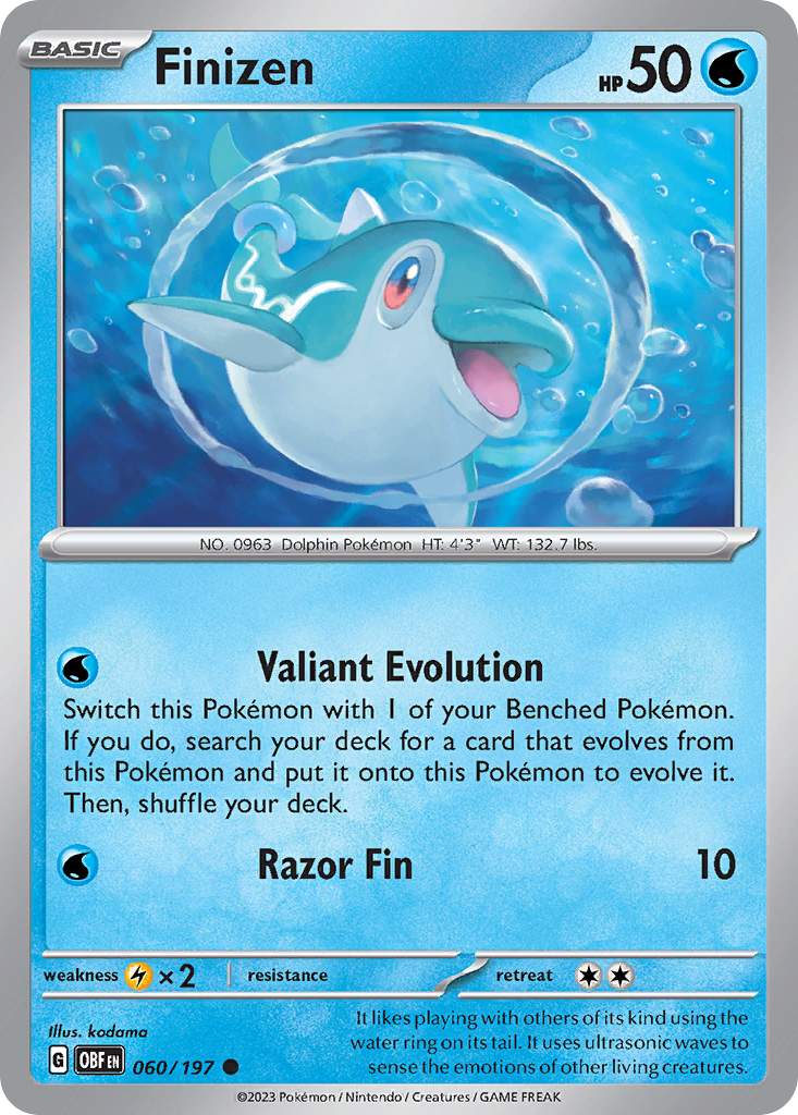 Finizen - 60/197 - Normal - NM - Common - Obsidian Flames