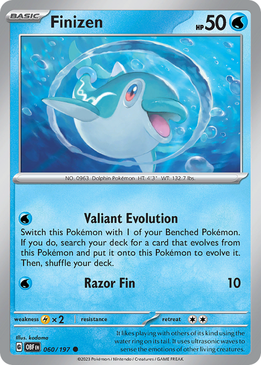 Finizen - 60/197 - Normal - NM - Common - Obsidian Flames