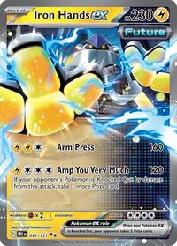 Iron Hands ex - 31/131 - Holofoil - NM - Double Rare - Prismatic Evolutions