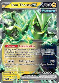 Iron Thorns ex - 32/91 - Holofoil - NM - Double Rare - SV: Prismatic Evolutions