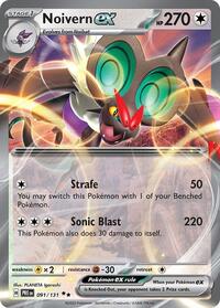 Noivern ex - 91/91 - Holofoil - NM - Double Rare - SV: Prismatic Evolutions
