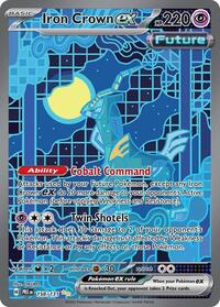 Iron Crown ex - 158/131 - Holofoil - NM - Special Illustration Rare - Prismatic Evolutions