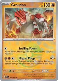 Groudon Poke Ball Pattern - 49/131 - Poke Ball - NM - Rare - Prismatic Evolutions