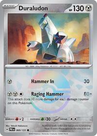 Duraludon Poke Ball Pattern - 69/131 - Poke Ball - NM - Common - Prismatic Evolutions