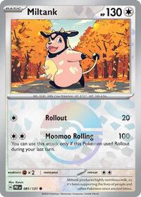 Miltank Poke Ball Pattern - 81/131 - Poke Ball - NM - Common - Prismatic Evolutions