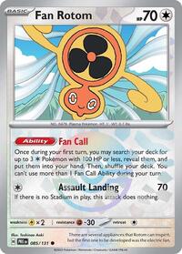 Fan Rotom Poke Ball Pattern - 85/131 - Poke Ball - NM - Common - Prismatic Evolutions