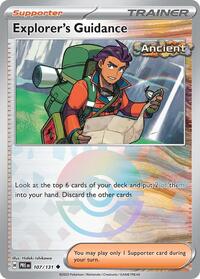 Explorers Guidance Poke Ball Pattern - 107/131 - Poke Ball - NM - Uncommon - Prismatic Evolutions