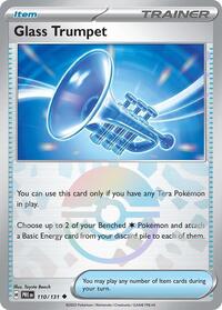 Glass Trumpet Poke Ball Pattern - 110/131 - Poke Ball - NM - Uncommon - Prismatic Evolutions