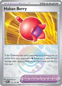 Haban Berry Poke Ball Pattern - 111/131 - Poke Ball - NM - Common - Prismatic Evolutions
