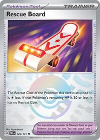 Rescue Board Poke Ball Pattern - 126/131 - Poke Ball - NM - Uncommon - Prismatic Evolutions