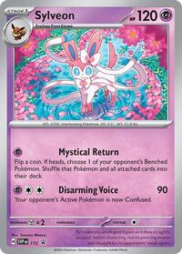 Sylveon Cosmos Holo - 172 - Holofoil - NM - Promo - Scarlet & Violet Promo