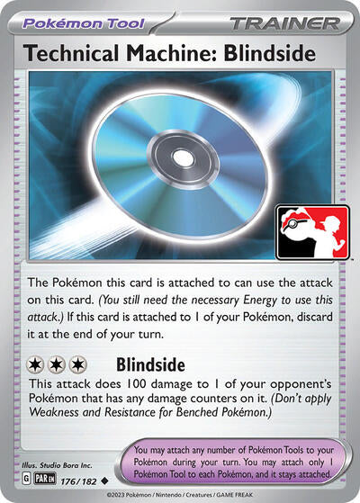 Technical Machine: Blindside - 176/182 - Holofoil - NM - Uncommon - Prize Pack Series One