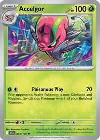 Accelgor - 13/159 - Normal - NM - Uncommon - Journey Together