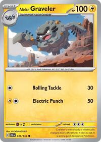 Alolan Graveler - 45/159 - Normal - NM - Common - Journey Together