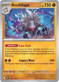 Annihilape - 92/182 - Holofoil - NM - Rare - Destined Rivals