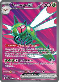 Yanmega ex - 206/182 - Holofoil - NM - Ultra Rare - Destined Rivals