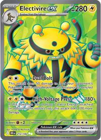 Electivire ex - 212/182 - Holofoil - NM - Ultra Rare - Destined Rivals