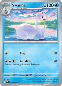 Swanna Poke Ball Pattern - 26/86 - Poke Ball - NM - Uncommon - White Flare