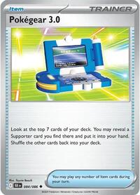 Pokegear - 84/86 - Normal - NM - Uncommon - Black Bolt