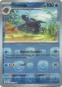 Tirtouga Poke Ball Pattern - 22/86 - Poke Ball - NM - Uncommon - Black Bolt