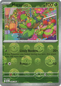 Maractus Poke Ball Pattern - 8/86 - Poke Ball - NM - Common - Black Bolt