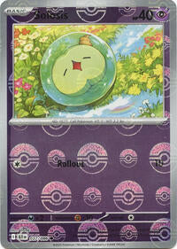 Solosis Poke Ball Pattern - 37/86 - Poke Ball - NM - Common - Black Bolt