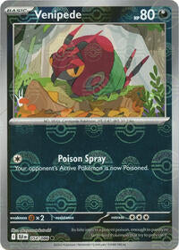 Venipede Poke Ball Pattern - 54/86 - Poke Ball - NM - Common - Black Bolt