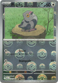 Pidove Poke Ball Pattern - 71/86 - Poke Ball - NM - Common - Black Bolt