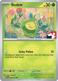 Budew - 4/131 - Holofoil - NM - Common - Prize Pack Series One