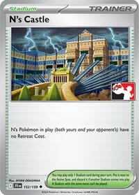 Ns Castle - 152/159 - Holofoil - NM - Uncommon - Prize Pack Series One
